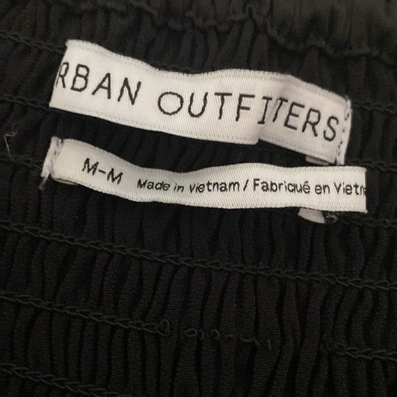 Urban Outfitters Satin Black Crop-top |Size Medium - Picture 7 of 7